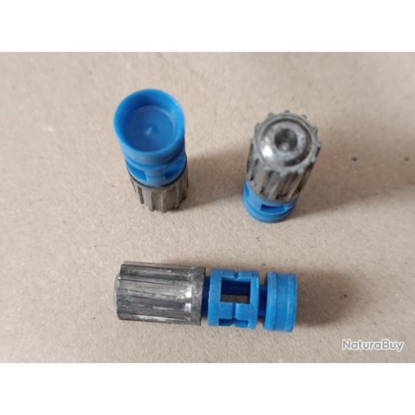 20 PROJECTILES / OGIVES / BALLES CALIBRE 28 AU POIDS DE 18,7 GRAMMES