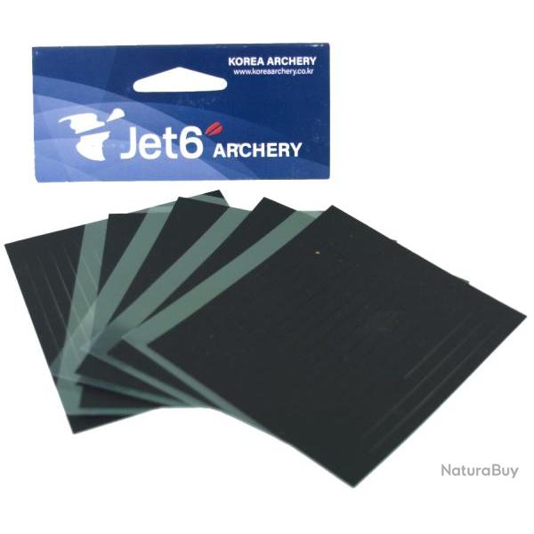 JET6 - Adh�sif d'Arr�t pour Plumes (ligature) Noir