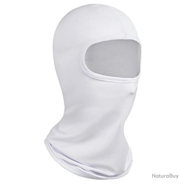 CAGOULE AIRSOFT COUVRE COU - BLANCHE - LIVRAISON GRATUITE