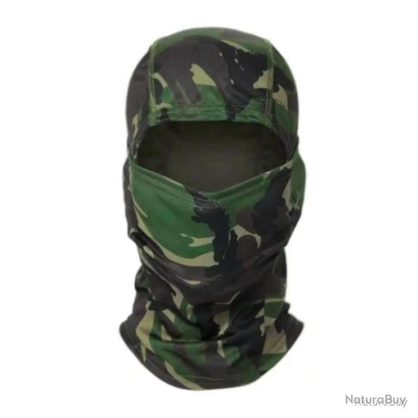 CAGOULE TACTIQUE 3-en-1 - CAMOUFLAGE FOR�T - LIVRAISON GRATUITE