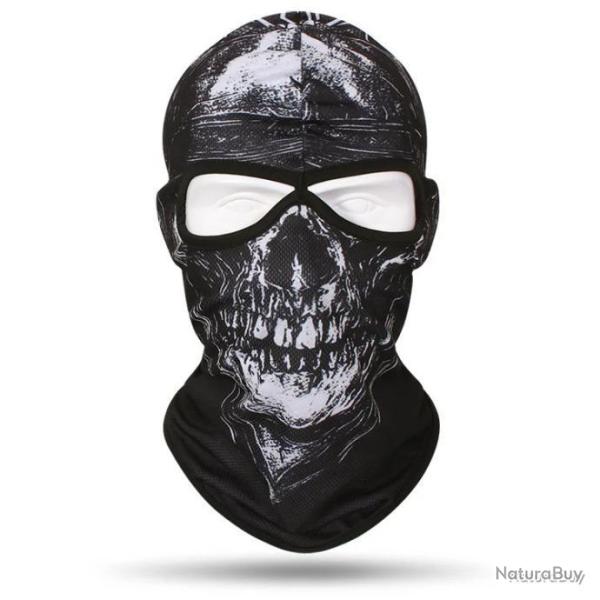 CAGOULE AIRSOFT T�TE DE MORT - LIVRAISON GRATUITE