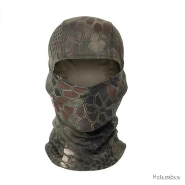 CAGOULE TACTIQUE 3-en-1 CAMOUFLAGE - PYTHON VERT - LIVRAISON GRATUITE