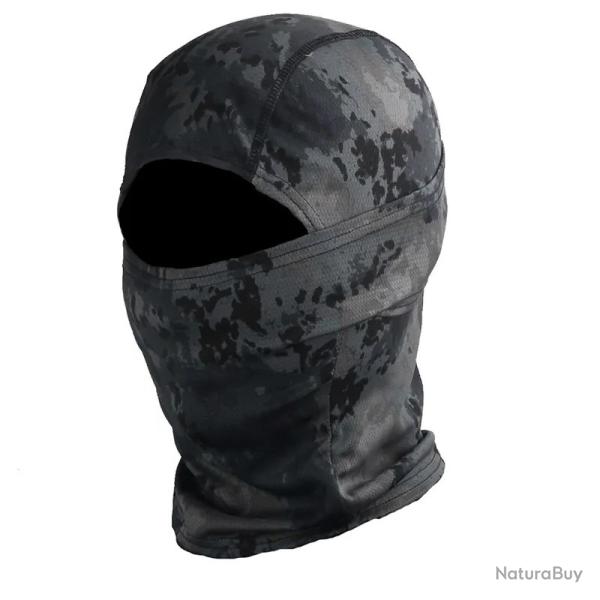 CAGOULE TACTIQUE 3-en-1 CAMOUFLAGE - RUINES NOIR - LIVRAISON GRATUITE