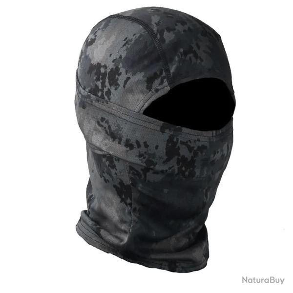 CAGOULE TACTIQUE 3-en-1 CAMOUFLAGE - RUINES NOIR - LIVRAISON GRATUITE