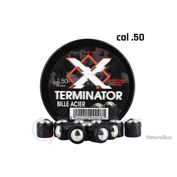 30 billes acier X-Terminator pour HDR50 - .50