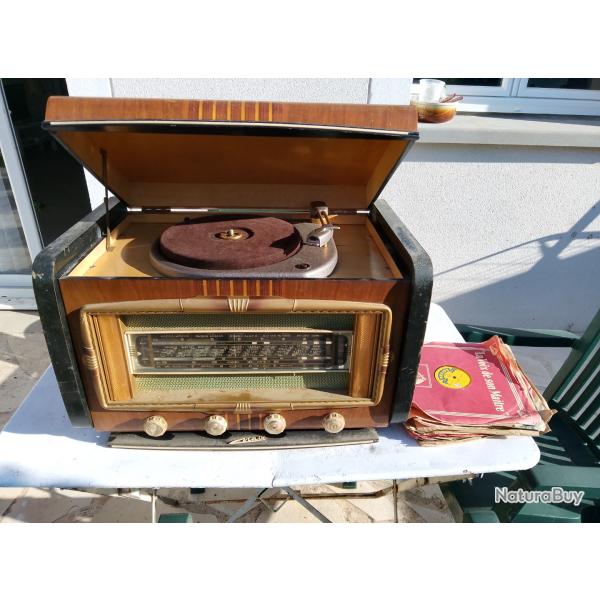 Magnifique poste fonctionnel marque VINIX avec disque superbe etat mus�e