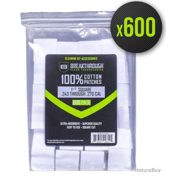 PATCHS BREAKTHROUGH CALIBRE 3.8 X 3.8 CM