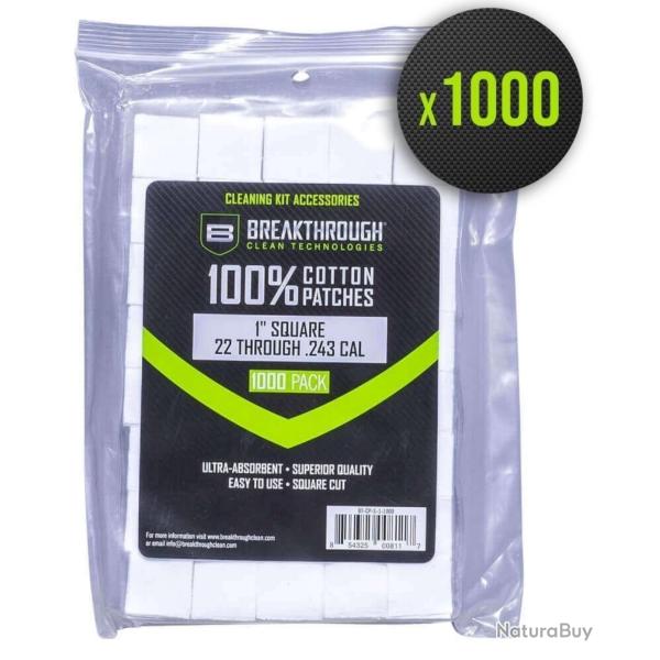 PATCHS BREAKTHROUGH CALIBRE 2.5 X 2.5 CM