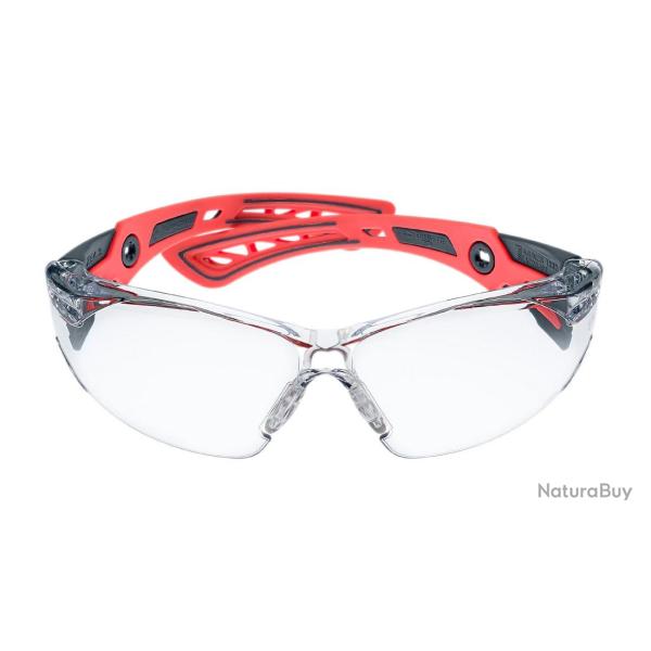 LUNETTES BOLL RUSH+ PC TRANSPARENT PLATINUM - BOLL
