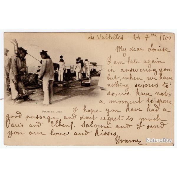 CPA - Marine "FILER LE LOCH  " N�276