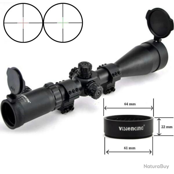 Visionking-Lunette de chasse point Mil illumin-**3-30x56 With Sunshade LIVRAISON GRATUITE !!