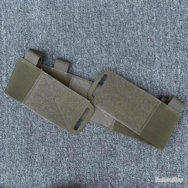 Bande �lastique gilet tactique FCSK universelle - Vert arm�e (A)