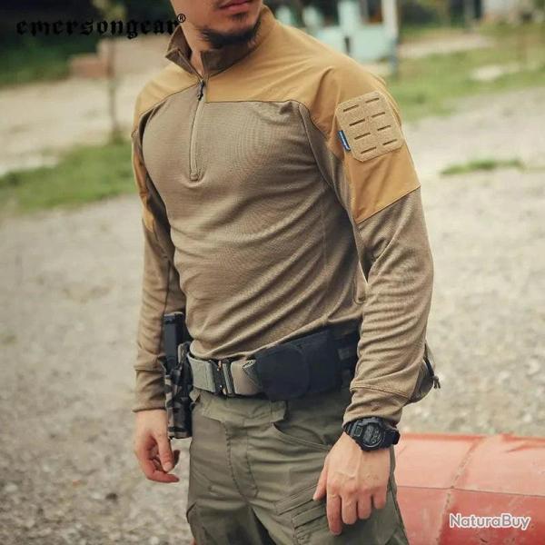 Chemise tactique Blue Label UMP EMERSONGEAR Noir