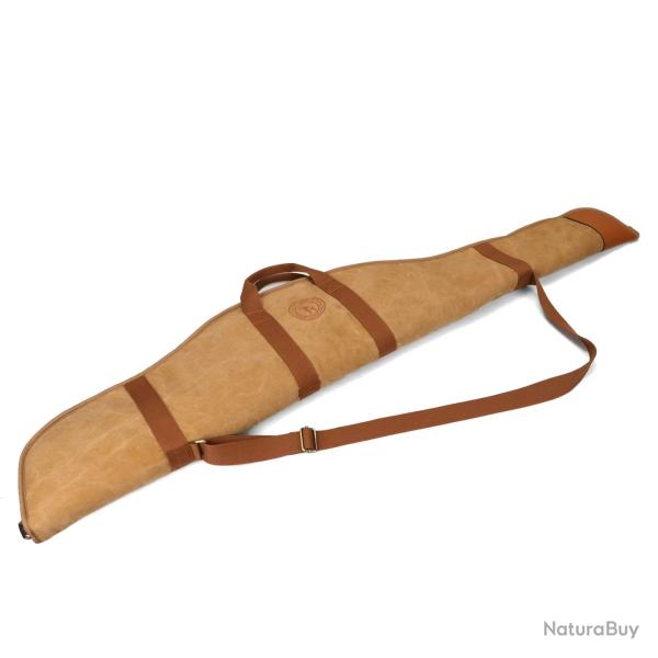 HOUSSE POUR FUSIL EN CUIR ET TOILE - REMBOURR�E - 135cm - LIVRAISON GRATUITE
