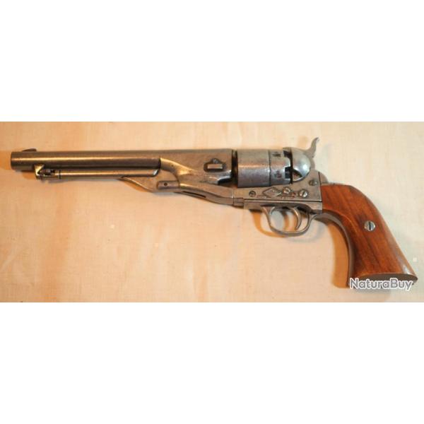 WESTERN - Revolver DENIX COLT 1860 guerre civile am�ricaine canon long - ref EBR24RVD009