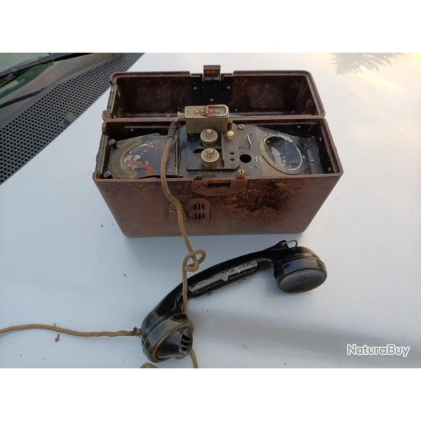 Tlphone militaire de campagne allemand