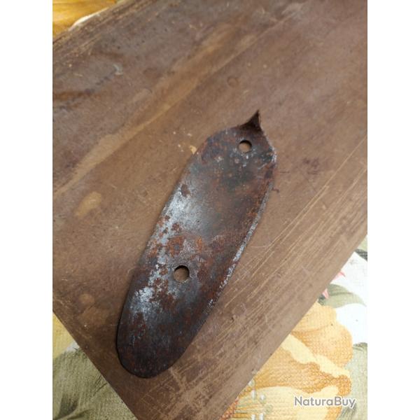 Plaque de couche metal