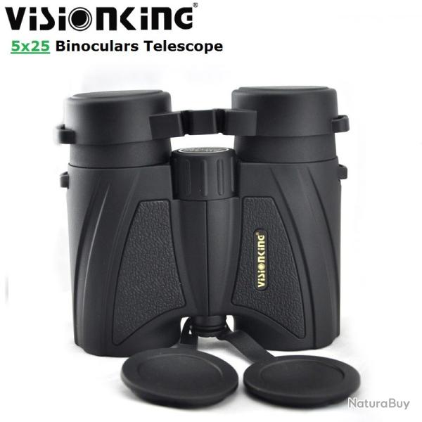 Visionking Professionnel 5x25 BAK-4 Toit Binoculaire �tanche FMC- LIVRAISON GRATUITE !!!
