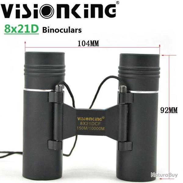 Visionking-Jumelles de Toit Compactes 8x21 pour Camping- LIVRAISON GRATUITE !!!