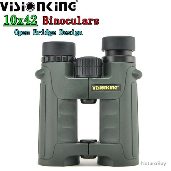 Visionking-Jumelles tanches  l'azote 10x42, longue vue LIVRAISON GRATUITE !!!