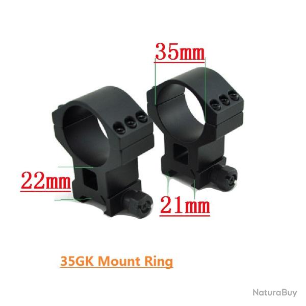 Visionking En Aluminium Fusil Picatinny Bague. 223 .308 .50 -** 35GK LIVRAISON GRATUITE !!!