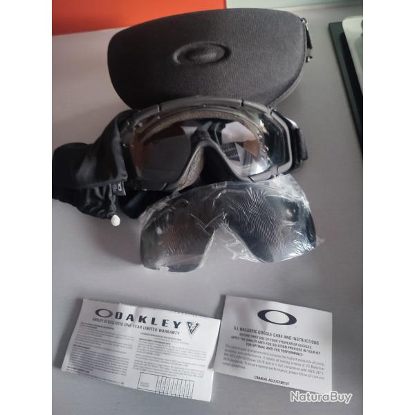 Lunettes balistique tactique oakley