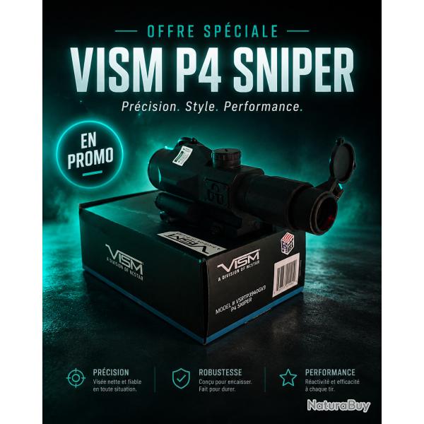 Promotion Lunette de vis�e SRT Gen3 - 3-9X40 - P4 Sniper + Laser vert int�gr�