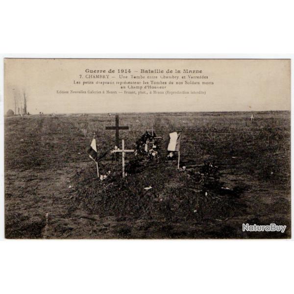CPA - Guerre de 194- Bataille de la Marne -CHAMBRY N�019