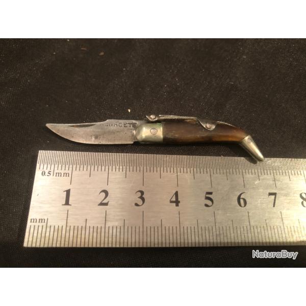 tres petit  couteaux pliants albacete