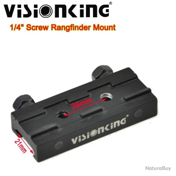 Support de tlmtre en mtal, vis 1/4 pouces pour Visionking 6x25CL 6X25CC LIVRAISON GRATUITE !!!