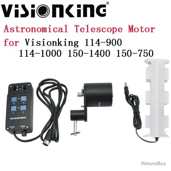 Visionking-Tlescope d'quilibrage  axe unique, entranement par moteur