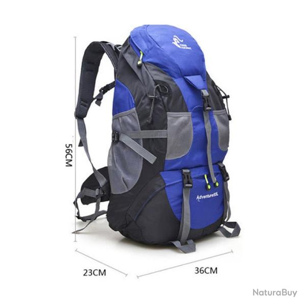 SAC � DOS DOUBLURE �TANCHE - 50LITRES - BLEU - LIVRAISON GRATUITE