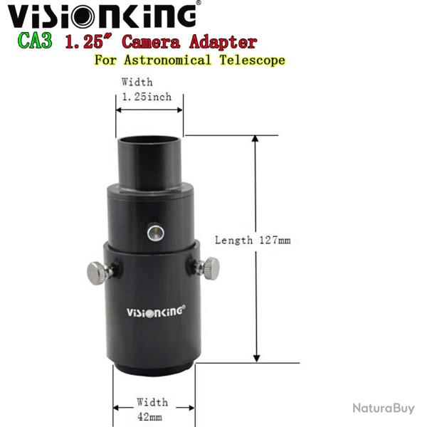 Visionking-Adaptateur de montage en T pour appareil photo reflex num�rique LIVRAISON GRATUITE !!!