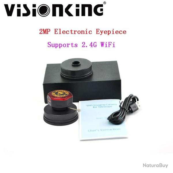 Visioking-T�lescope WiFi avec cam�ra �lectronique EySIM, 1/3 pouces, CMOS/ 2MP