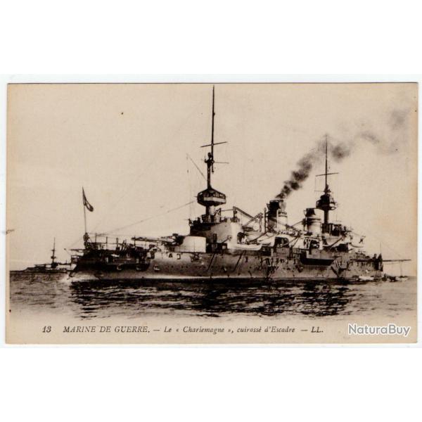 CPA -MARINE DE GUERRE -Le "Charlemagne" Cuirasse dEscadre N�1407