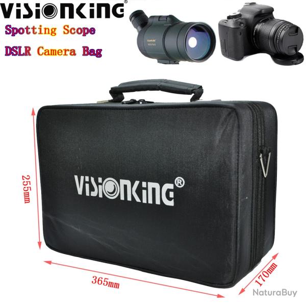 Visionking-Sac  dos tanche en nylon absorbant les chocs pour appareil photo LIVRAISON GRATUITE !!!