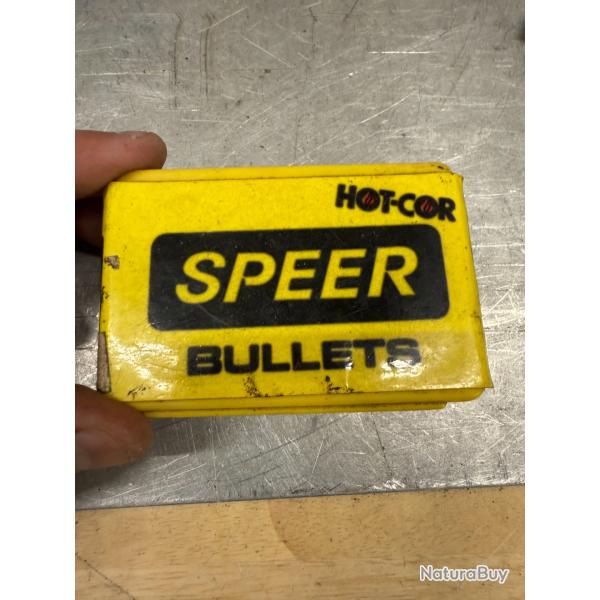 1 boite de 100 ogives SPEER .257 CAL 100 GRS SPITZER