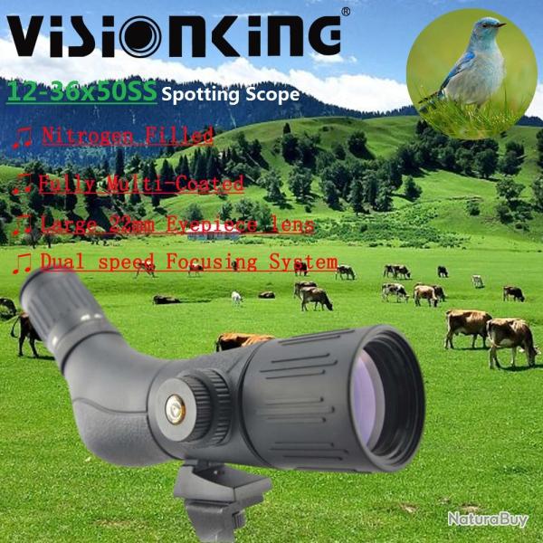 Visionking-Longue-vue  double vitesse 12-36x50 LIVRAISON GRATUITE !!