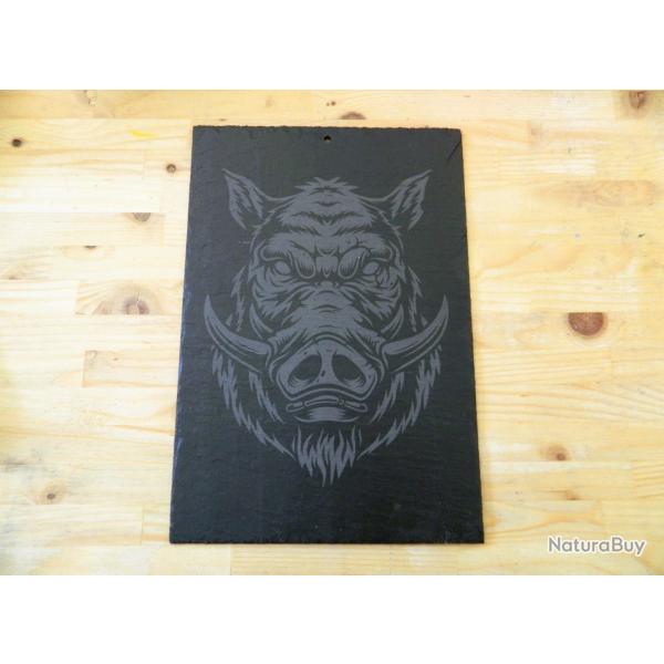 Ardoise d�corative - Sanglier