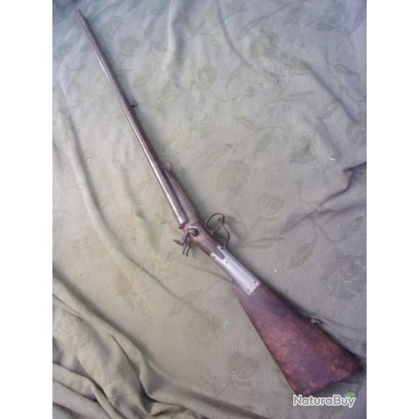 fusil calibre 16 � broche longueurs canons 74,5 cm