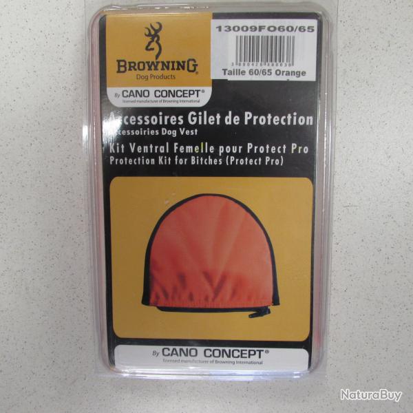 Kit ventral femelle pour gilet chien BROWNING Protect pro taille 60/65