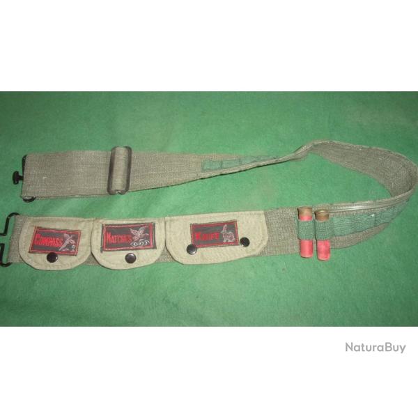 Cartouchi�re en toile  pour calibres 14 mm,ou 28 mm