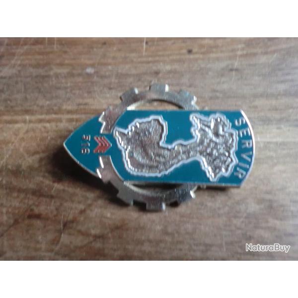 insigne 516eme r�giment du train  / j.balme saumur