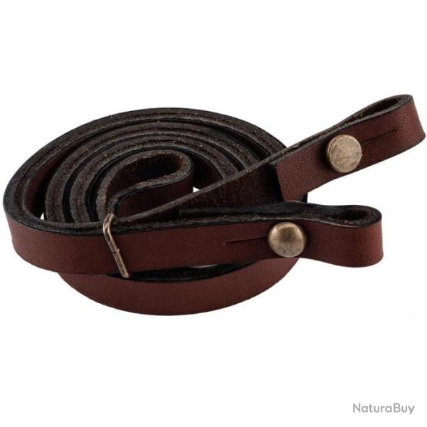 Sautoir en croute de cuir Europarm pour corne - 116 cm