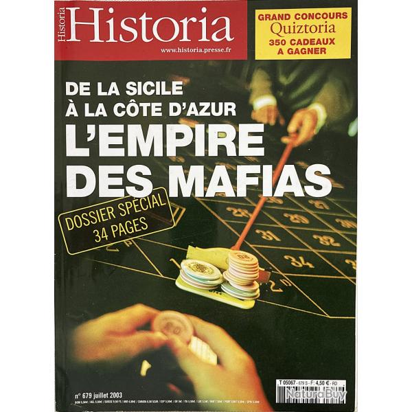 Lot de 44 magazines revues HISTORIA format 23.5 x 16.5cm