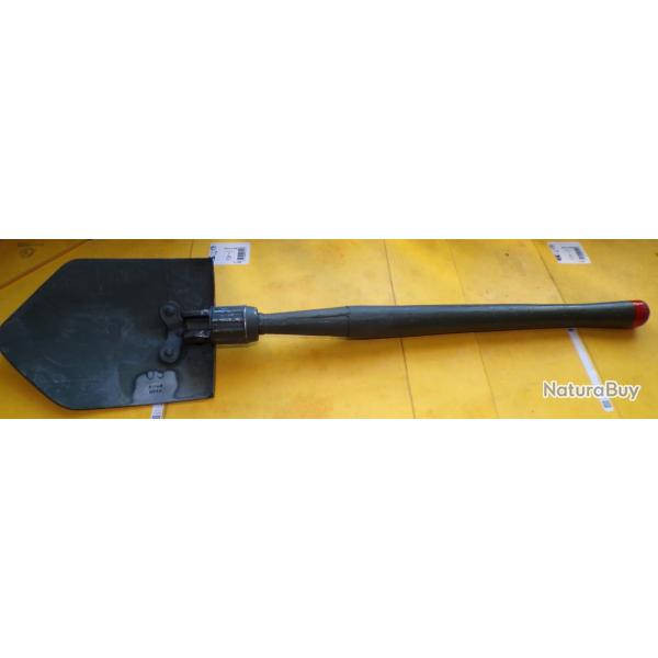 ARMEE AMERICAINE U.S : PELLE PLIANTE U.S AMES 1944 WWII , LONGUEUR OUVERTE 70 CM ET 50 CM FERMEE   ,