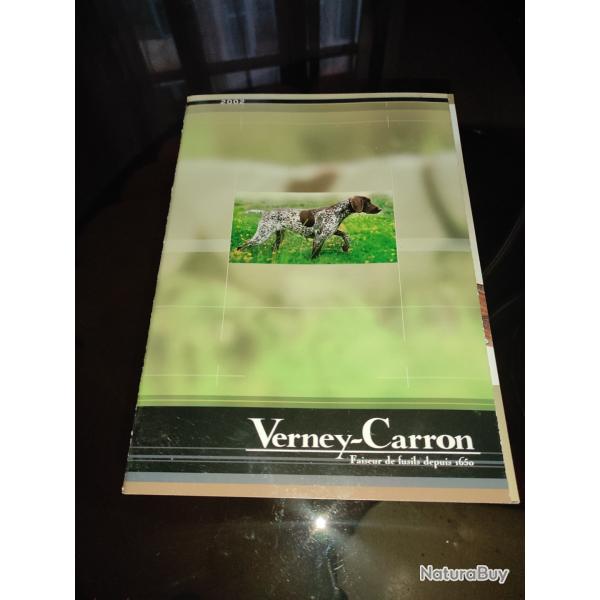 Catalogue rfrences des production fusils Verney Carron  2002