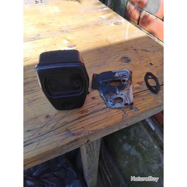 Pot d'�chappement tron�onneuse mac culloch 444