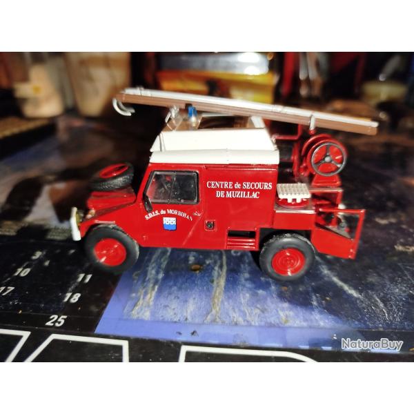 Vehicule leger 4x4 Feu de Foret Coumil SCD Desautel au 1/43