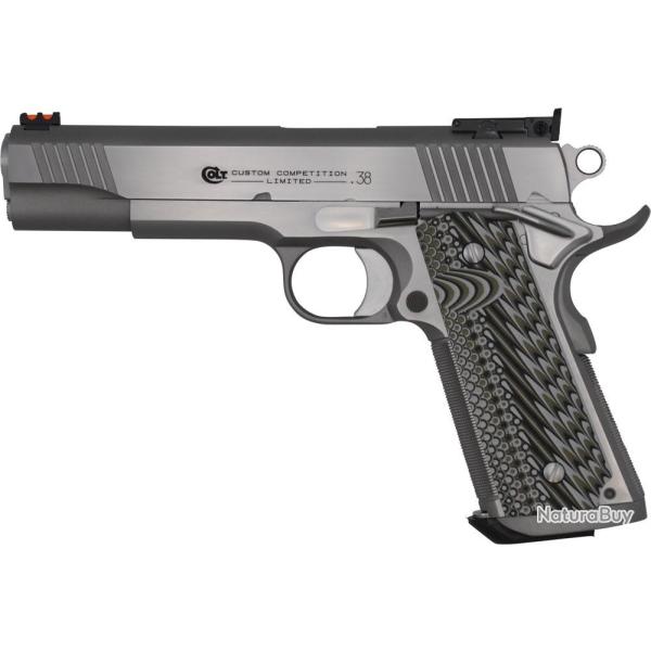 Pistolet Colt Custom Competition 38 Super 5 Stainless O1073Cs*